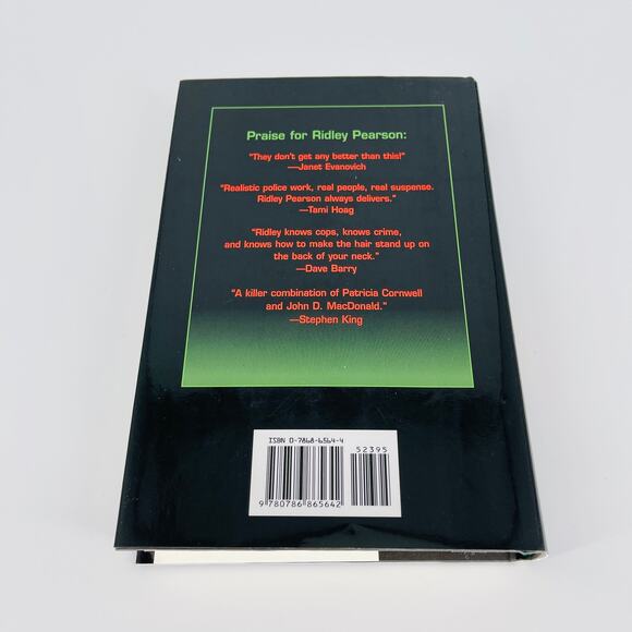 Parallel Lies, a hardcover novel / book by Ridley Pearson - Good Used Condition - Picture 8 of 12